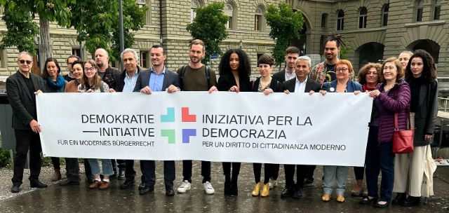 Lancierung der Demokratie-Initiative. ©Operation Libero